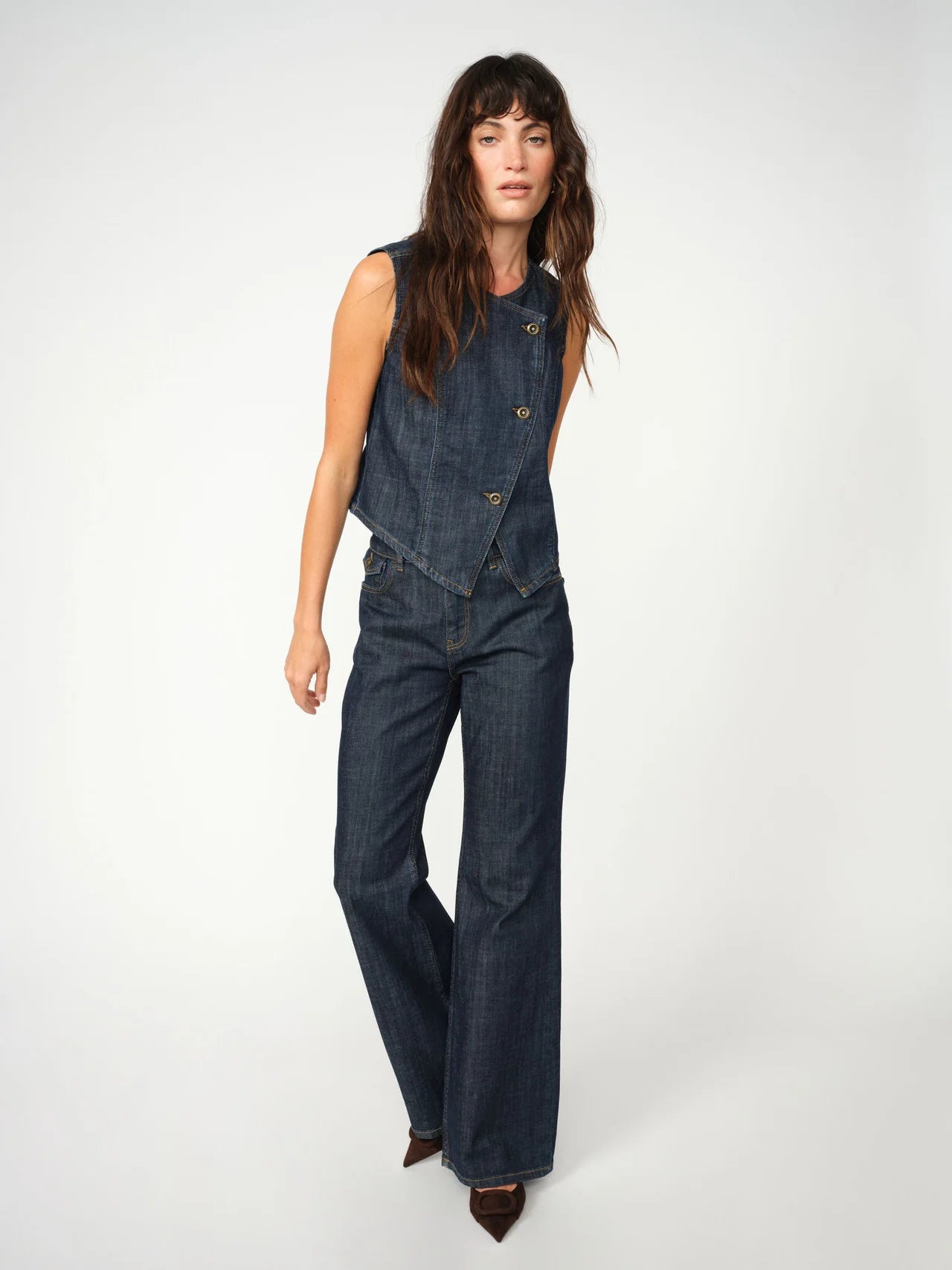 Marlena Nippon Jeans - Mörkblå