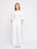 Immi Linen Pants - Vit