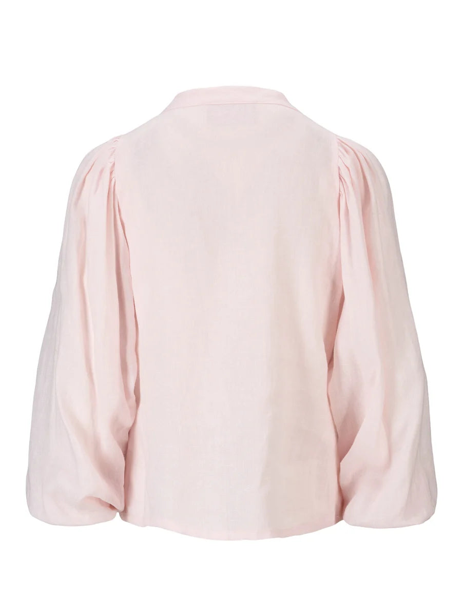 Edith Linen Shirt - Festival Bloom