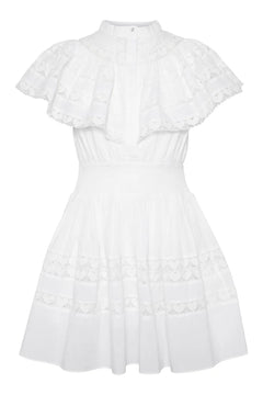 Mary Mini Dress - White