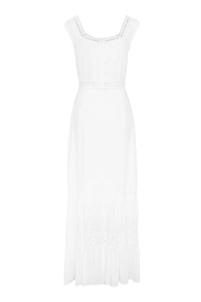 Rosa Maxi Dress - White