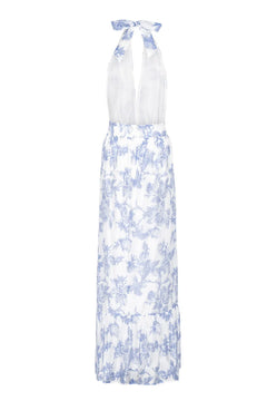Tulip Maxi Dress - Bluebell Bliss