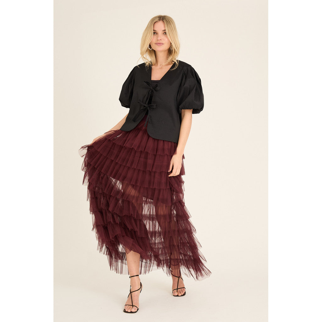 Christa Bow Jacket - Svart
