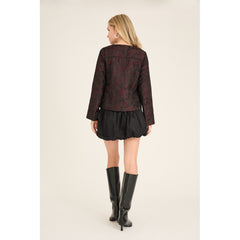 Aria Jacket - Burgundy