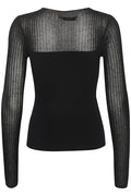 SameaGZ Ls Blouse - Black