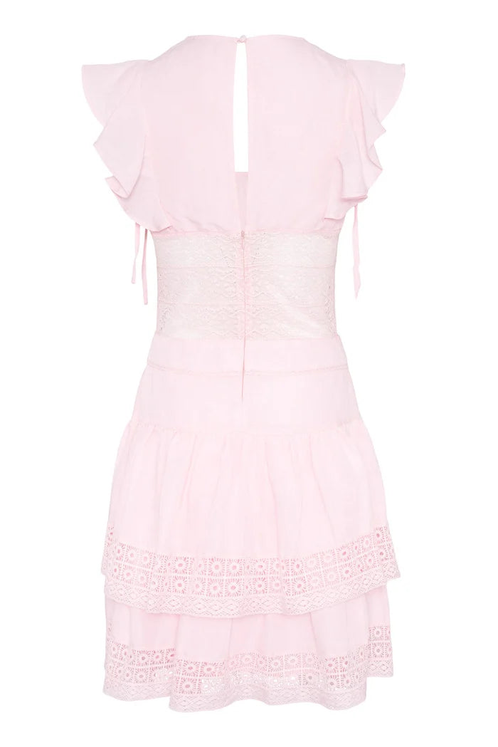 Maya Mini Dress - Light Pink