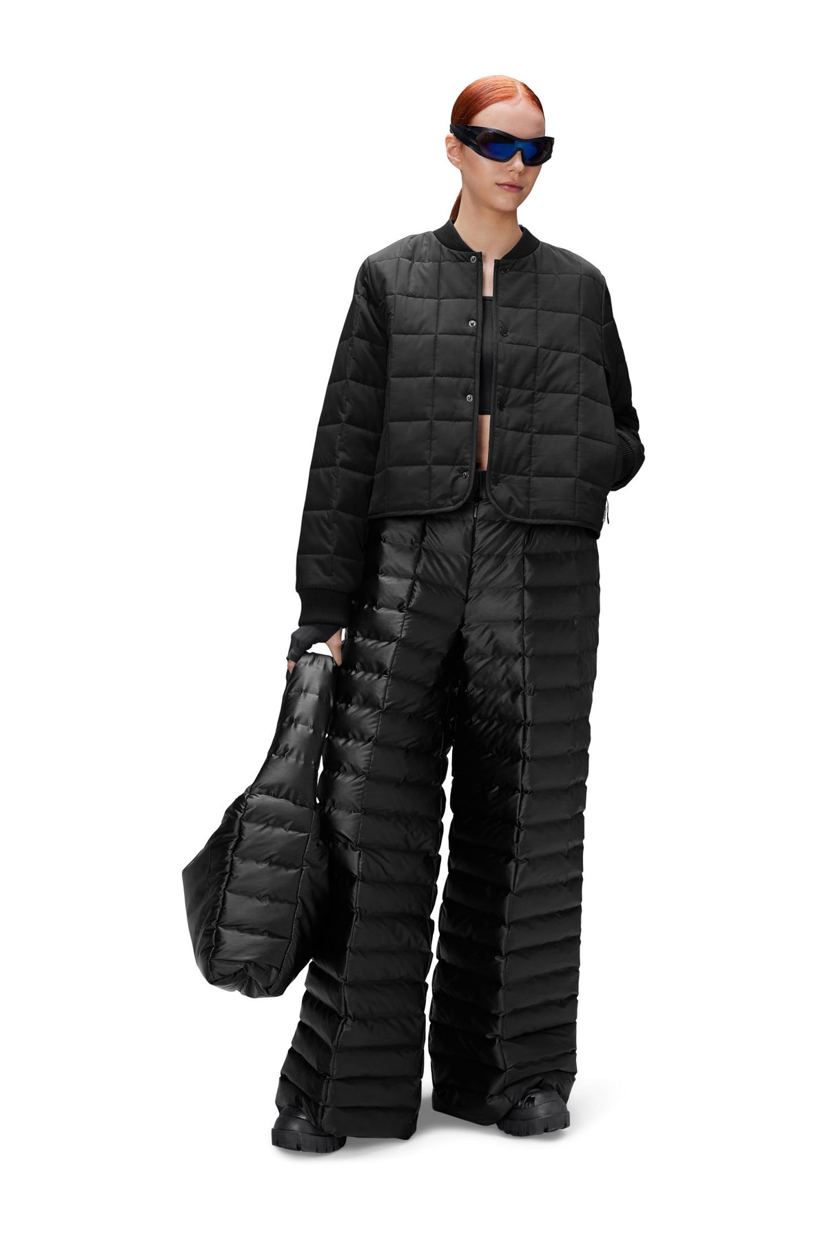 Liner W Bomber Jacket - Svart