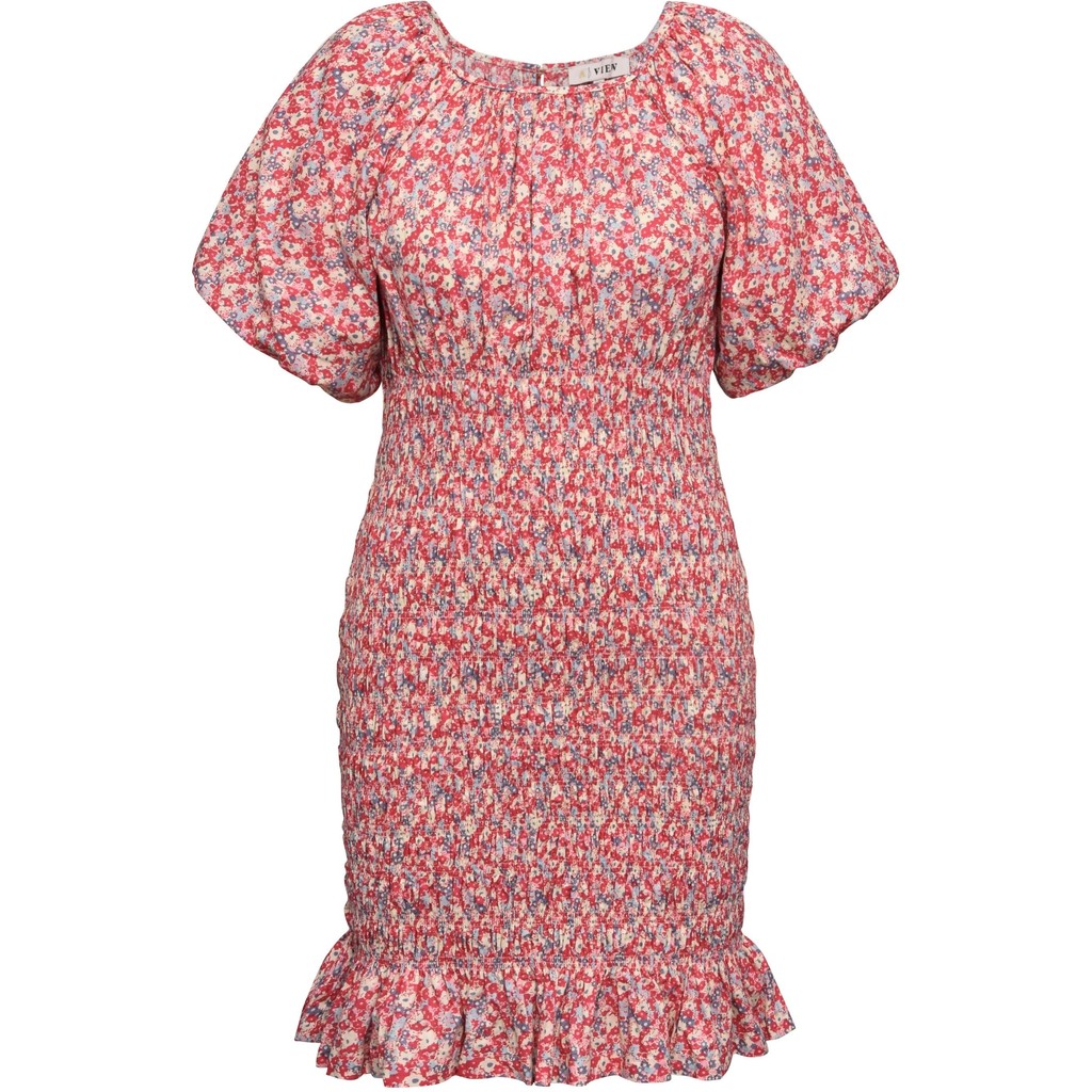 Rina Dress - Pink Print