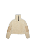 W Kofu Fleece Pullover - Sand
