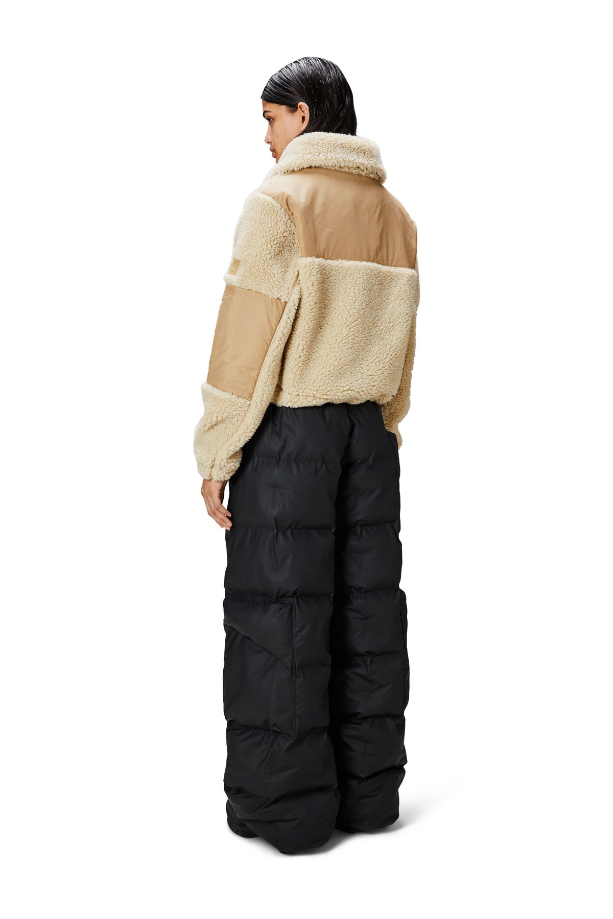 W Kofu Fleece Pullover - Sand