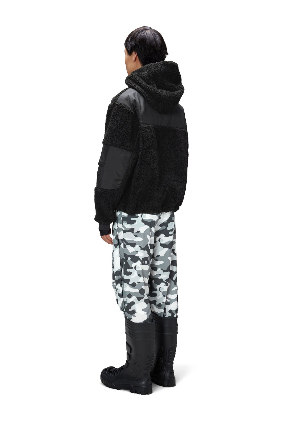 Kofu Fleece Hoodie - Black