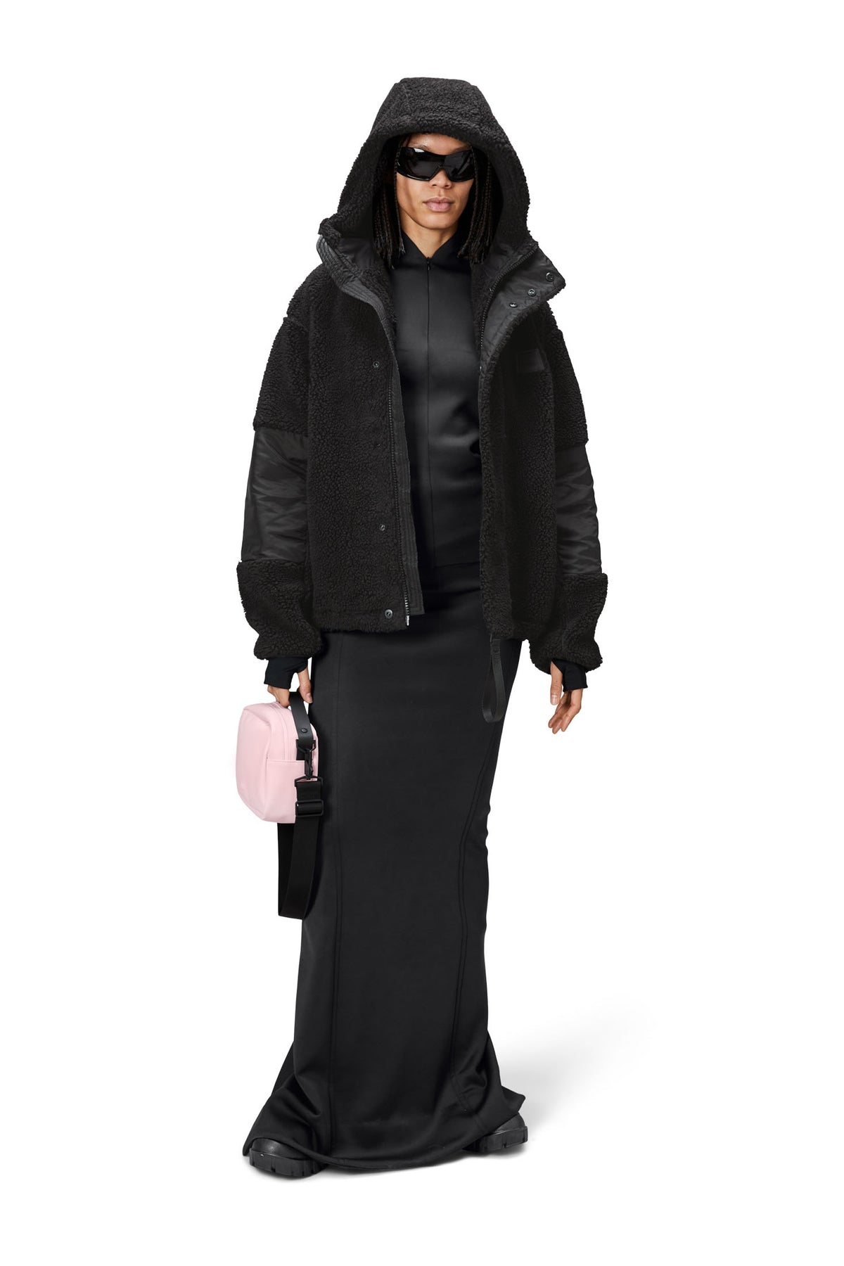 Kofu Fleece Hoodie - Black