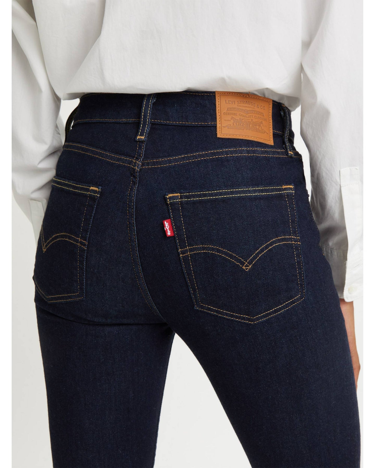 725 High Rise Bootcut - Dark Indigo Rinse