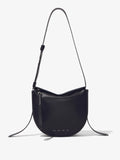 Medium Baxter Leather Bag - Svart