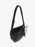 Medium Baxter Leather Bag - Svart