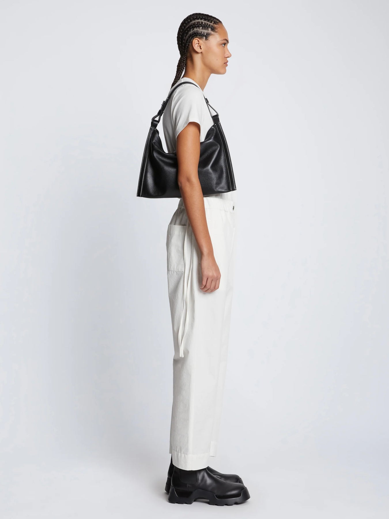 Minetta Nappa Bag - Black