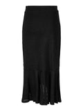 Petrine Linen Skirt - Black