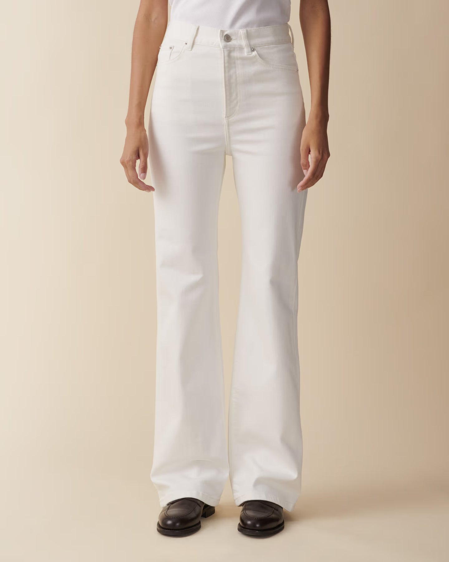 PW008 Pyramid Jeans - Natural White
