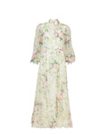 Organza Belt Dress - Watercolour Dreams
