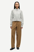 Sajeanne Cardigan - Light Grey Mel.