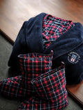 Lesley Fleece Robe - Mörkblå