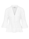 Guro Linen Shirt - White