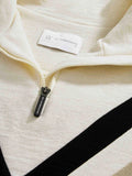 Voss Chevron ZipUp Dam - Off White