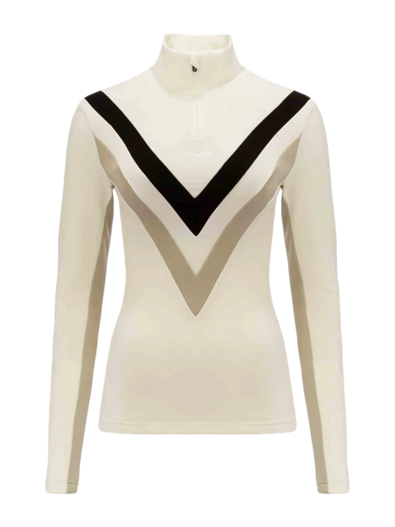 Voss Chevron ZipUp Dam - Off White