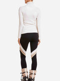 Voss Chevron ZipUp Dam - Off White