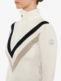 Voss Chevron ZipUp Dam - Off White