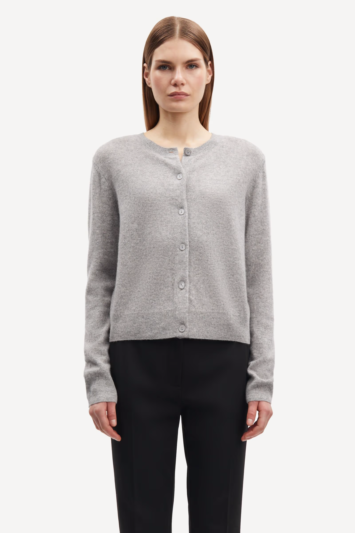 Saboston Cardigan - Grey Mel.