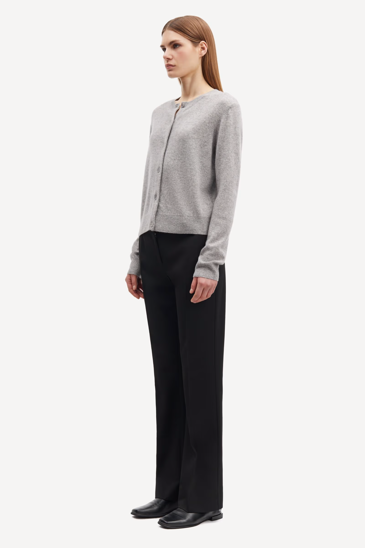 Saboston Cardigan - Grey Mel.
