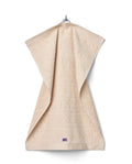 Velour Jacquard Logo Towel 70X130 - Moonbeam