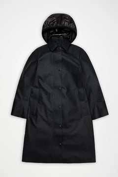 Nara W Long Jacket W3 - Black
