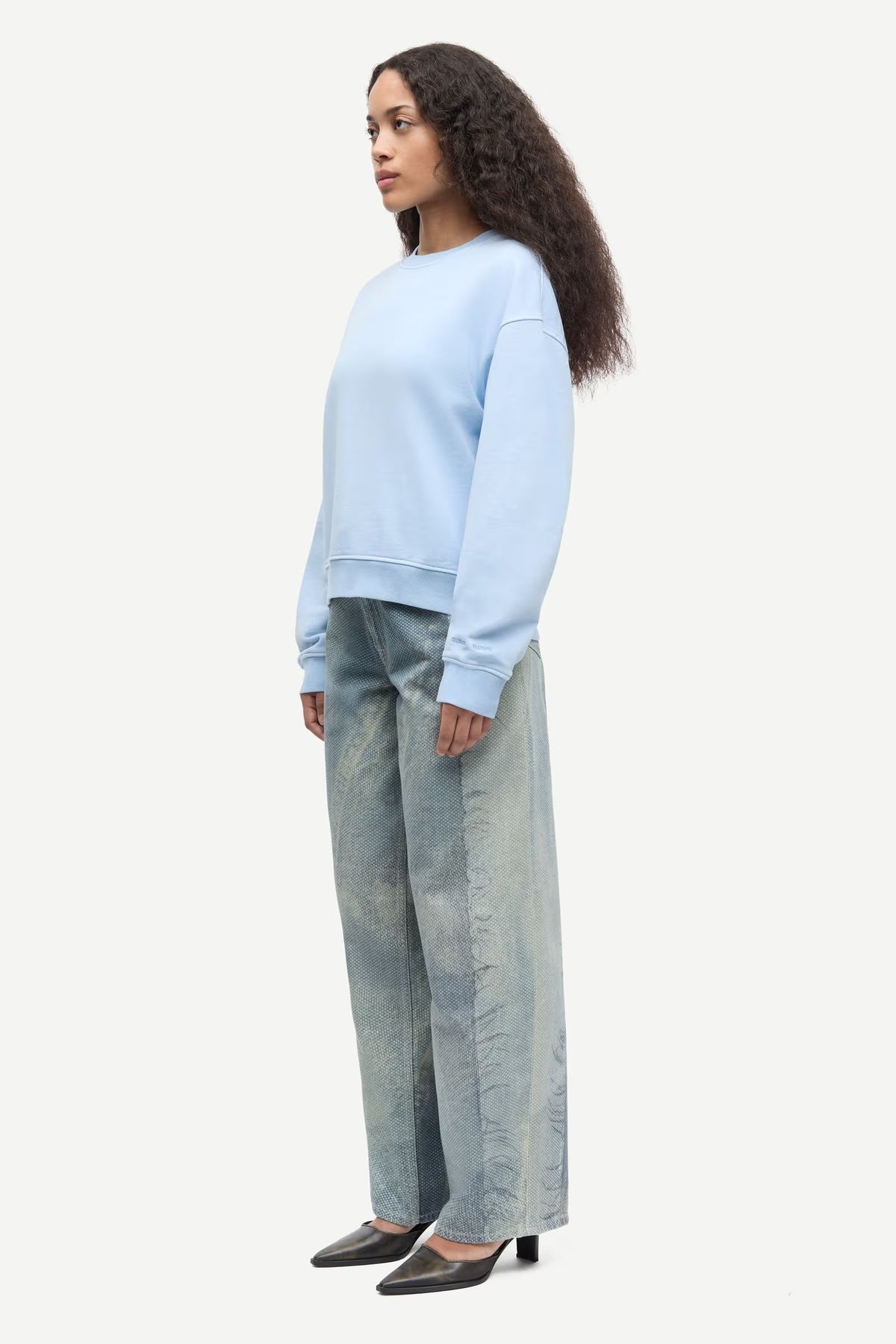 Savan Sweat - Cashmere Blue Pigment