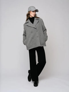Julie Wool Cap - Light Grey
