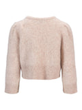 Ivy Chunky Cardigan - Beige Melange