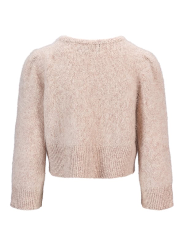 Ivy Chunky Cardigan - Beige Melange