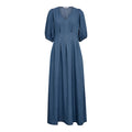Denimcc Pleat Dress - Denim Blue