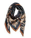 Lola Silk Scarf - Black