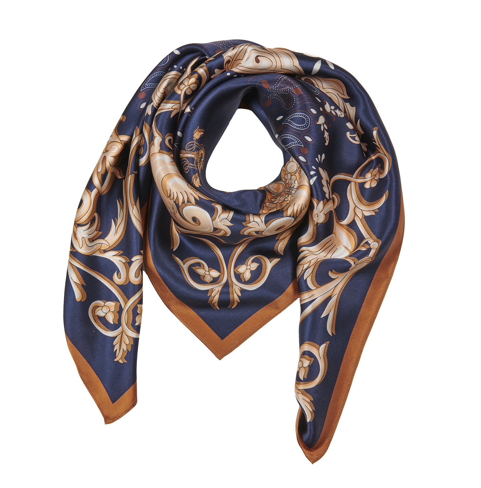 Lola Sidenscarf - Navy