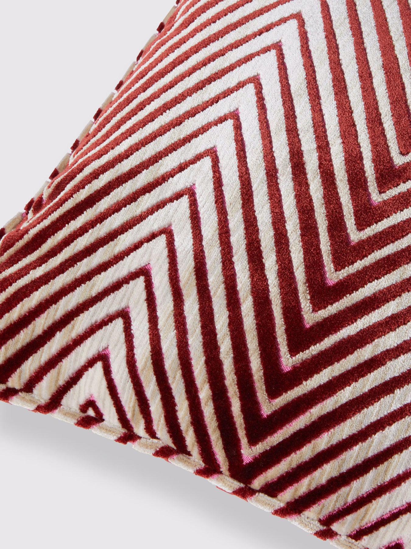Ziggy Cushion - Röd Multicolor