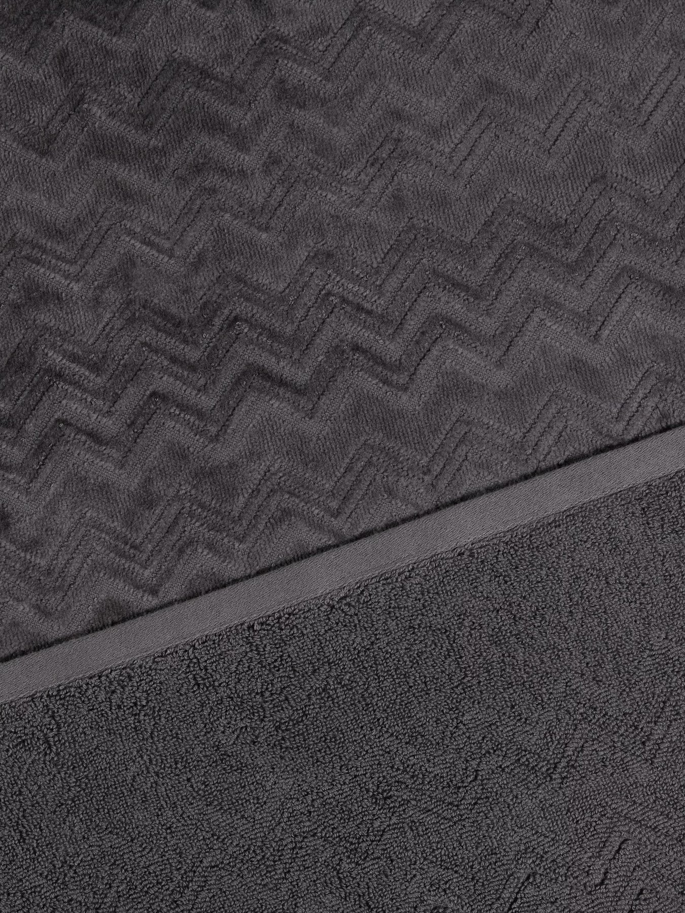 Chalk Bath Sheet - Anthracite Grey