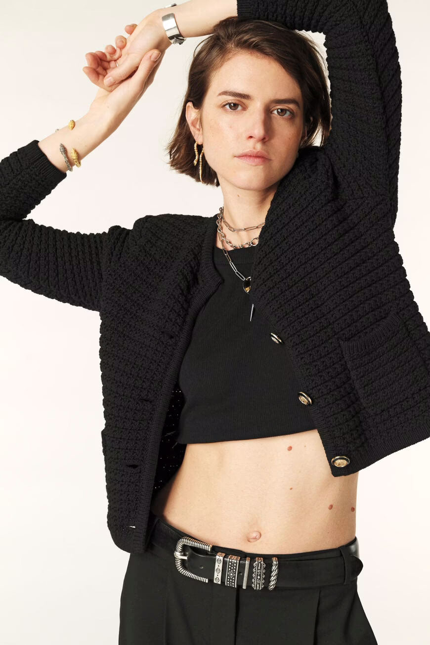Cardigan Gaspard - Svart