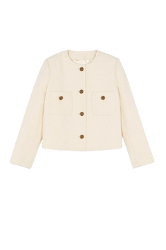 Meredith Jacket - Ecru