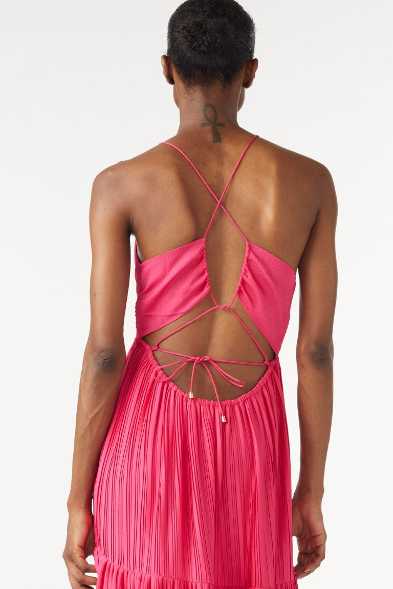 Wasta Dress - Fuchsia