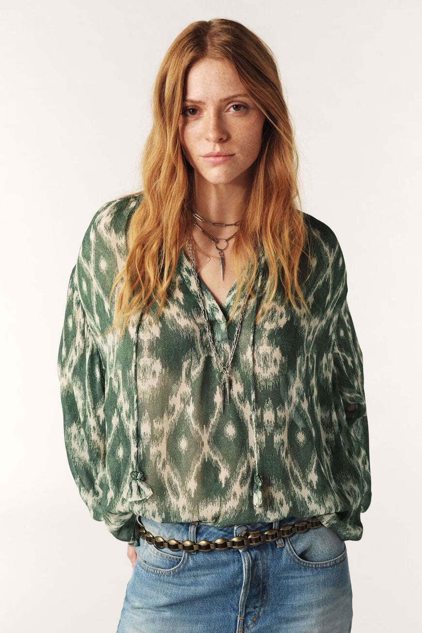 Blus Menaelle - Kaki