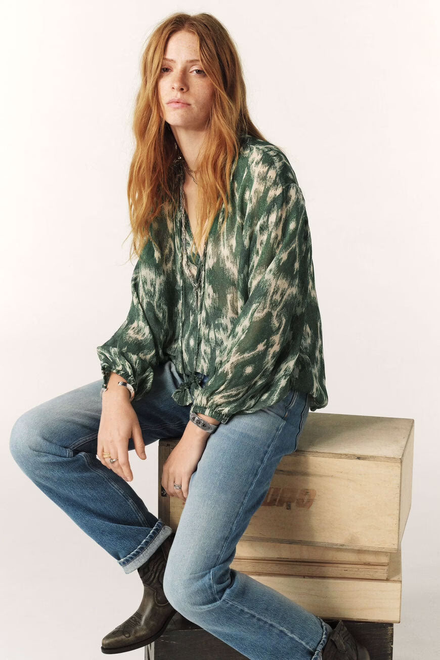 Blus Menaelle - Kaki
