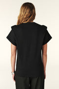 BA&SH Tshirt Pio - Noir