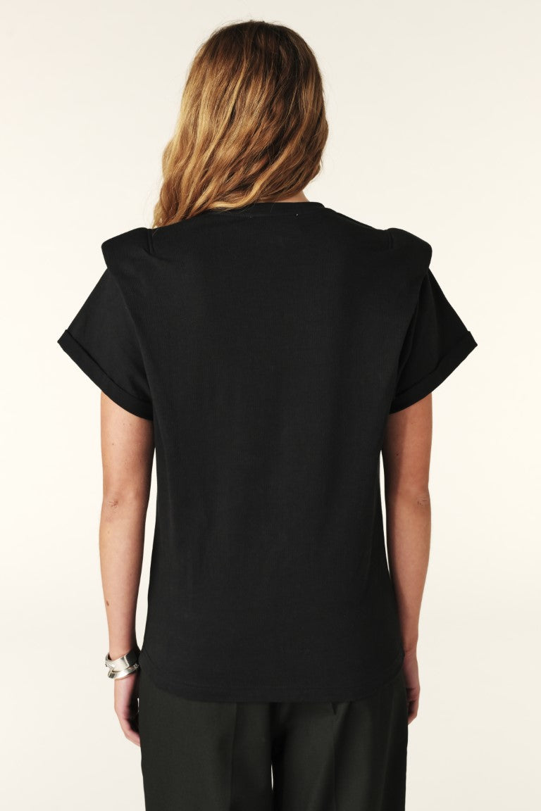 BA&SH Tshirt Pio - Noir